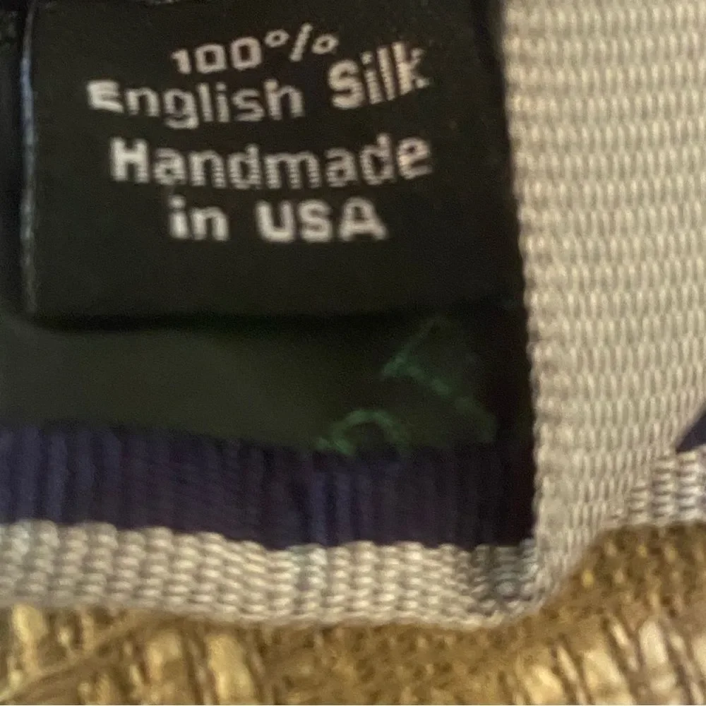 J. Crew Novelty Boxer Dog Tie 100% English Silk Handmade in USA